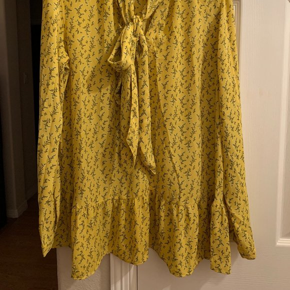 LOFT long sleeve mustard maternity tunic M - Picture 2 of 5